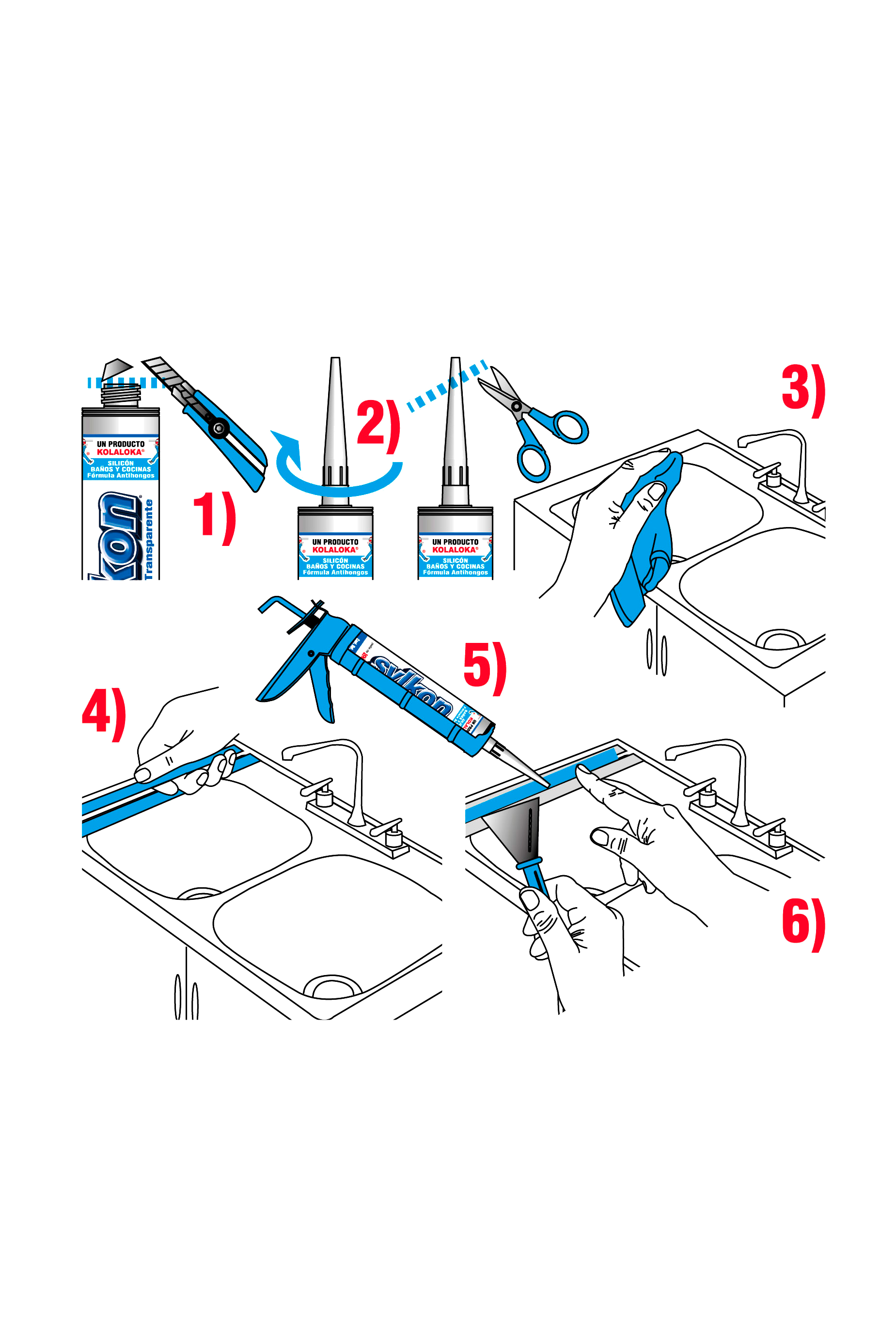 Instrucciones SYKON Baños y Cocinas 280ml