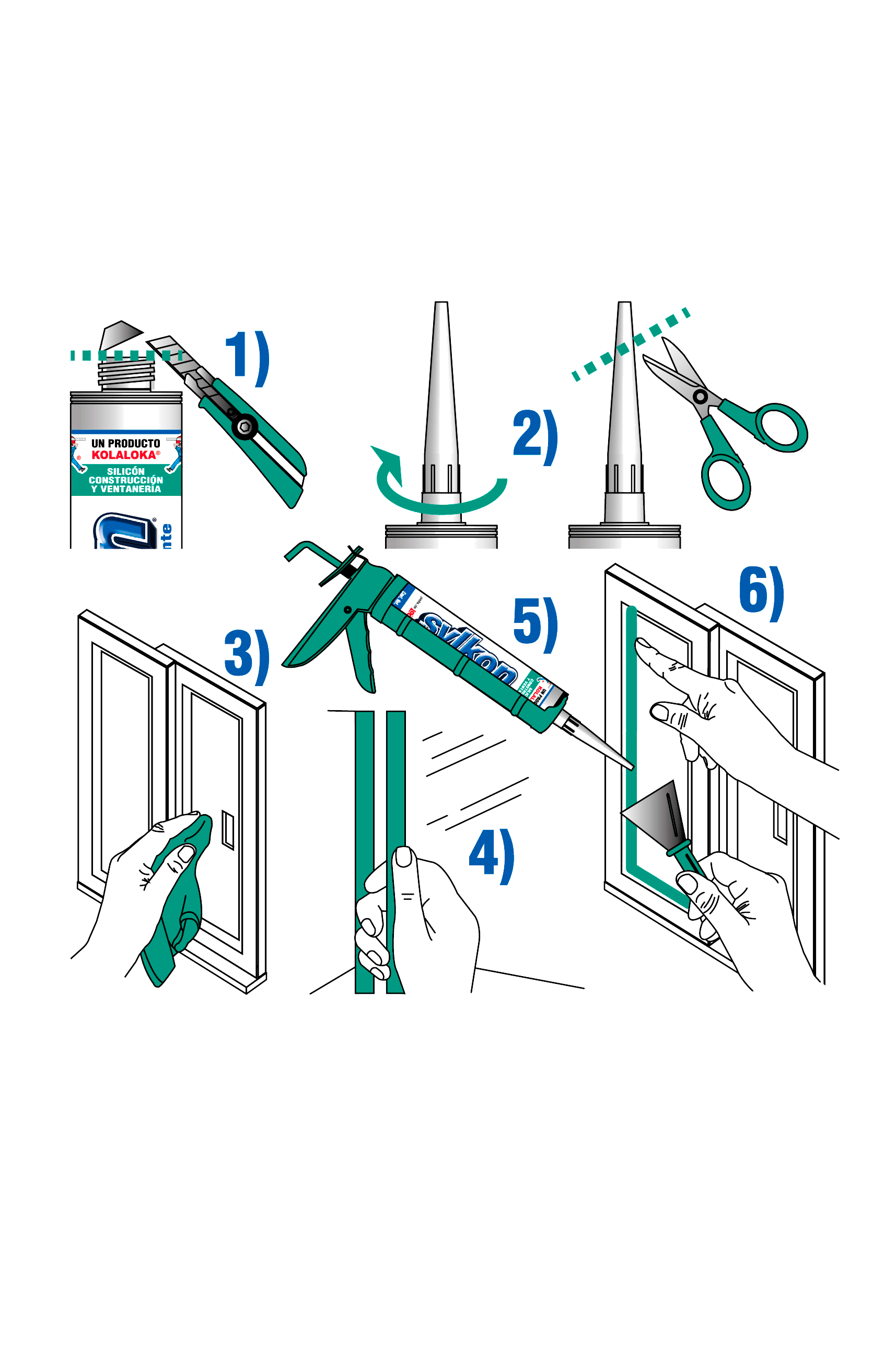 Instrucciones SYKON Construcción y Ventanería 280ml